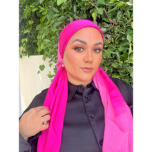 YSL Authentic Designer Headscarf, Ombre-Designer headscarf-The Little Tichel Lady