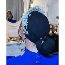 Luxurious Pearl & Crystals Headpiece-Headband-The Little Tichel Lady