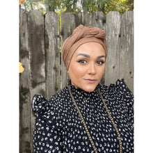 Faux Suede Stretchy Head Wraps - Neutrals-Long Wrap-The Little Tichel Lady