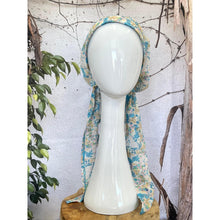 Lightweight Pretied w/ Velvet & Adjustable Band - Everblooming Print-Pretieds-The Little Tichel Lady