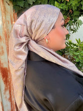 Afterglow Shimmer Square - Mulberry Pink-Squares-The Little Tichel Lady