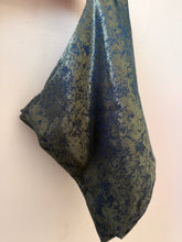 Afterglow Shimmer Square - Midnight Olive-Squares-The Little Tichel Lady