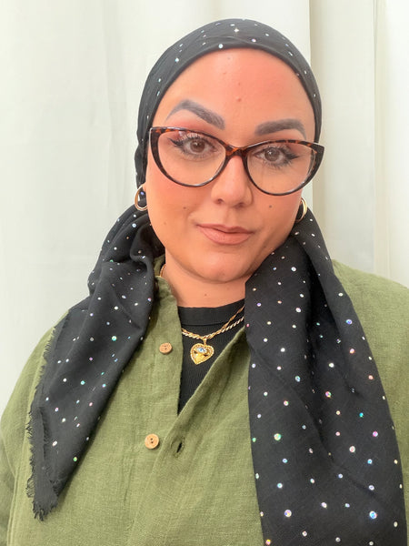 Rainbow Speckled Square-Squares-The Little Tichel Lady