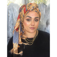 Jubilee Print Wrap w/ Tassel Details - Neutral Songbird-Long Wrap-The Little Tichel Lady