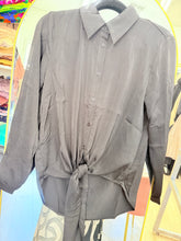 Versatile Satin Blouse - Black-Tops-The Little Tichel Lady