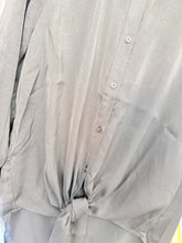 Versatile Satin Blouse - Black-Tops-The Little Tichel Lady