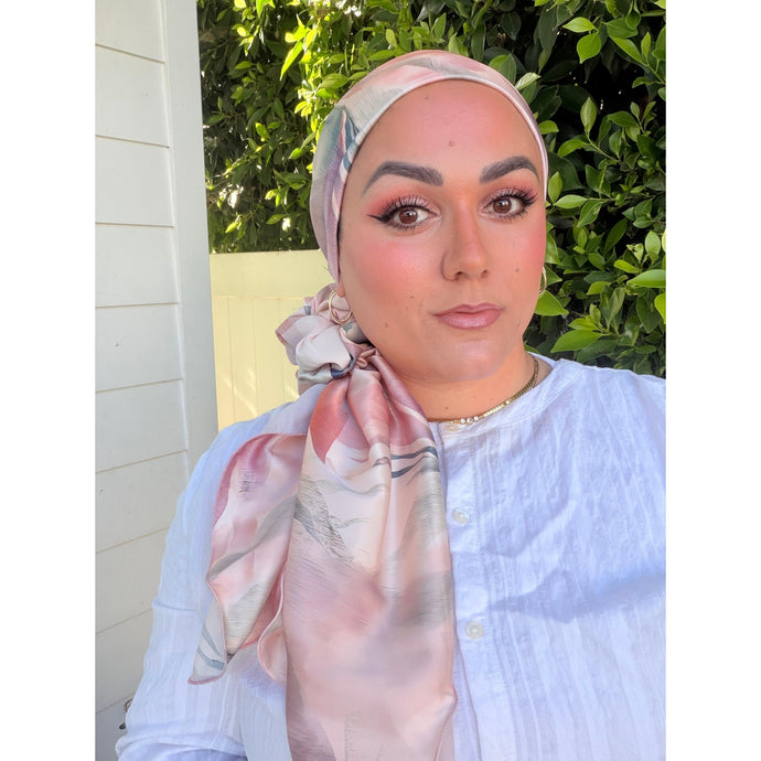 Rinati Lakel - Yom Yom, Luxurious Pink Print-Specialty Items-The Little Tichel Lady