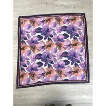 Blushing Orchid Lightweight Square Tichel - Purple/Peach-Squares-The Little Tichel Lady