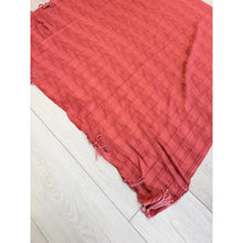 Featherlight XL Tassel Square - Rust-Squares-The Little Tichel Lady