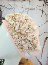 Embellished Cotton Beret - Medium/Large, Pink