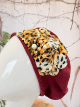 Embellished Cotton Beret - Medium/Large, Wine