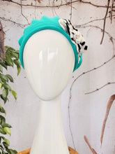 Embellished Cotton Beret - Small, Sea Green