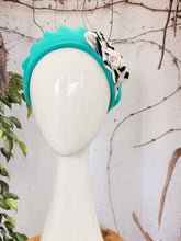 Embellished Cotton Beret - Small, Sea Green