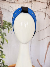 Classic Cotton Studded Long Snood - Royal Blue-Snood-The Little Tichel Lady
