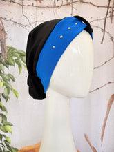 Classic Cotton Studded Long Snood - Royal Blue-Snood-The Little Tichel Lady