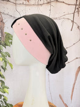 Classic Cotton Studded Long Snood - Pink-Snood-The Little Tichel Lady