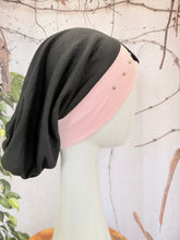 Classic Cotton Studded Long Snood - Pink-Snood-The Little Tichel Lady