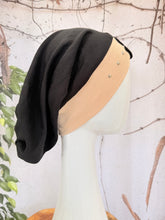 Classic Cotton Studded Long Snood - Neutral-Snood-The Little Tichel Lady