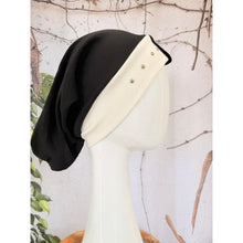 Classic Cotton Studded Long Snood - Off-White-Snood-The Little Tichel Lady