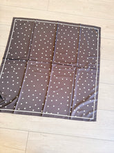 Polka Dot Satin Square Tichel - Chocolate Brown-square-The Little Tichel Lady