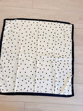 Polka Dot Satin Square Tichel - Cream-square-The Little Tichel Lady