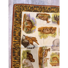 Gucci Authentic Vintage Designer Headscarf, Animal Kingdom-Designer headscarf-The Little Tichel Lady