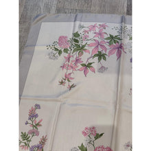 Dior Authentic Designer Headscarf, Pink Flora Print-Designer headscarf-The Little Tichel Lady