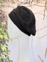 Embellished Hat - Size #1 Black Lace