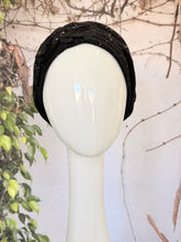 Embellished Hat - Size #1 Black Lace