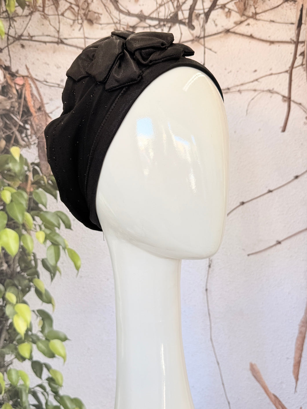 Embellished Hat - Size #1 Classic Black