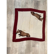 Gucci Authentic Vintage Designer Headscarf, Equestrian-Designer headscarf-The Little Tichel Lady