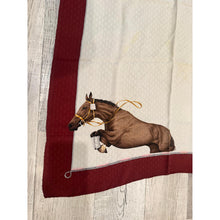 Gucci Authentic Vintage Designer Headscarf, Equestrian-Designer headscarf-The Little Tichel Lady
