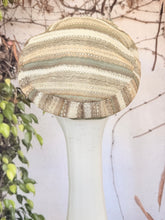 Embellished Hat - Size #1 Sage/Neutral