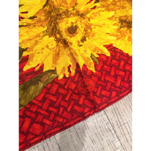 Gucci Authentic Vintage Designer Headscarf, Sunflower Field-Designer headscarf-The Little Tichel Lady