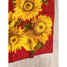 Gucci Authentic Vintage Designer Headscarf, Sunflower Field-Designer headscarf-The Little Tichel Lady