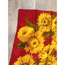 Gucci Authentic Vintage Designer Headscarf, Sunflower Field-Designer headscarf-The Little Tichel Lady