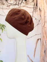 Embellished Hat - Size #1 Chocolate Brown