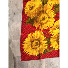 Gucci Authentic Vintage Designer Headscarf, Sunflower Field-Designer headscarf-The Little Tichel Lady