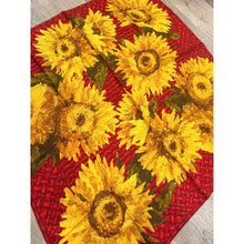 Gucci Authentic Vintage Designer Headscarf, Sunflower Field-Designer headscarf-The Little Tichel Lady