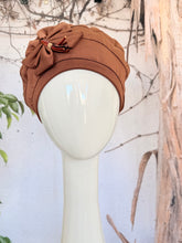 Embellished Hat - Size #1 Bronzey Brown