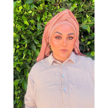 The Lived-In Headwrap - Rust-Long wrap-The Little Tichel Lady