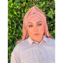 The Lived-In Headwrap - Rust-Long wrap-The Little Tichel Lady
