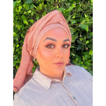 The Lived-In Headwrap - Rust-Long wrap-The Little Tichel Lady