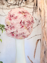 Embellished Hat - Size #1 Pink Textured Print
