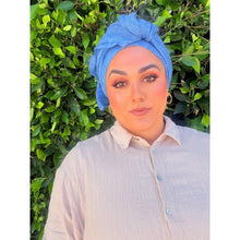The Lived-In Headwrap - Denim-Long Wrap-The Little Tichel Lady