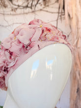 Embellished Hat - Size #1 Pink Textured Print