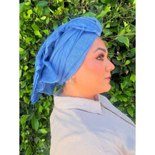 The Lived-In Headwrap - Denim-Long Wrap-The Little Tichel Lady