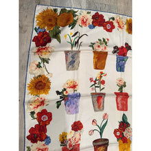 Gucci Authentic Vintage Designer Headscarf, Couture Vases-Designer headscarf-The Little Tichel Lady