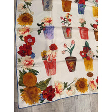 Gucci Authentic Vintage Designer Headscarf, Couture Vases-Designer headscarf-The Little Tichel Lady