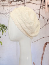 Embellished Hat - Size #1 Cream Lace